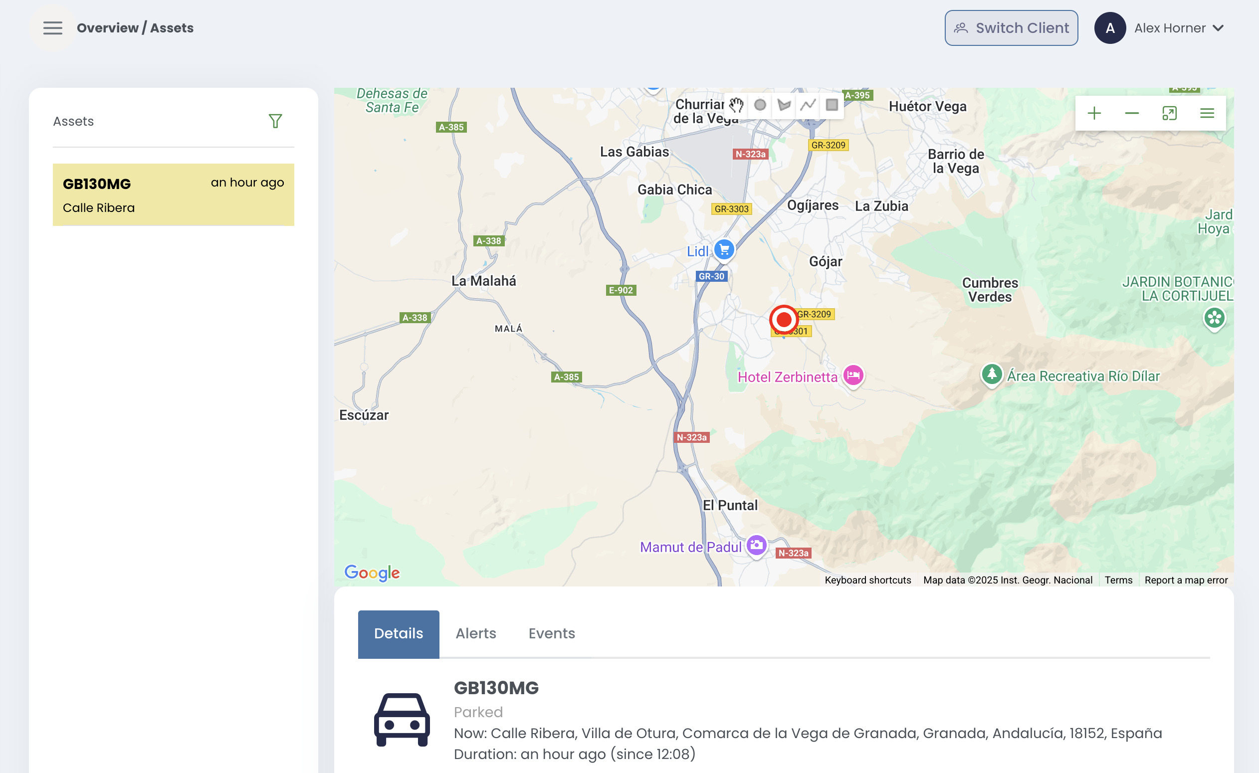 FleetAtom white-label live vehicle tracking dashboard
